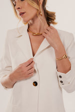 Carregar imagem no visualizador da galeria, Blazer + Calça Capri Salvador Alfaiataria Crepe