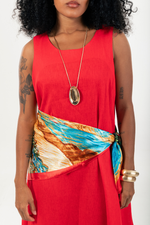 Carregar imagem no visualizador da galeria, Vestido Cannes Alça Larga Vermelho