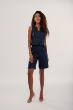 Carregar imagem no visualizador da galeria, Colete Florença Alfaiataria Linho
