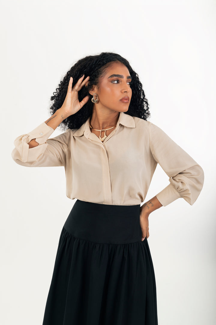 Camisa Social  Seda Veneza