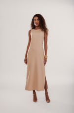 Carregar imagem no visualizador da galeria, VESTIDO VIENA EM VISCOLINHO BOTOES LATERAIS
