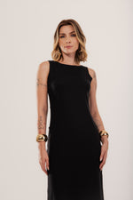 Carregar imagem no visualizador da galeria, VESTIDO VIENA EM VISCOLINHO BOTOES LATERAIS
