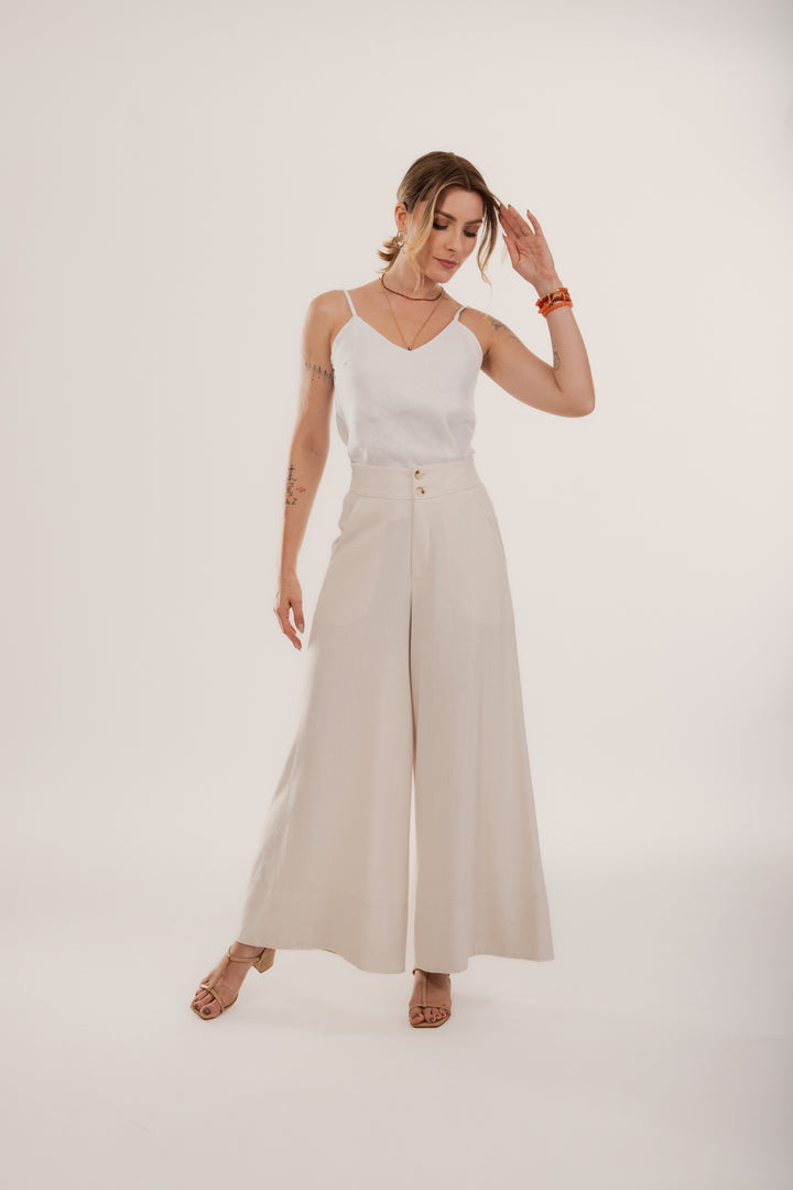 Calça Pantallona Dubai Cós Ajustável