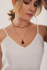 Carregar imagem no visualizador da galeria, Regata Lima Alça Fina Linho 100% Linho
