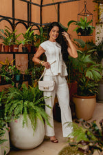 Load image into Gallery viewer, Conjunto Pesponto Colete + Calça Off